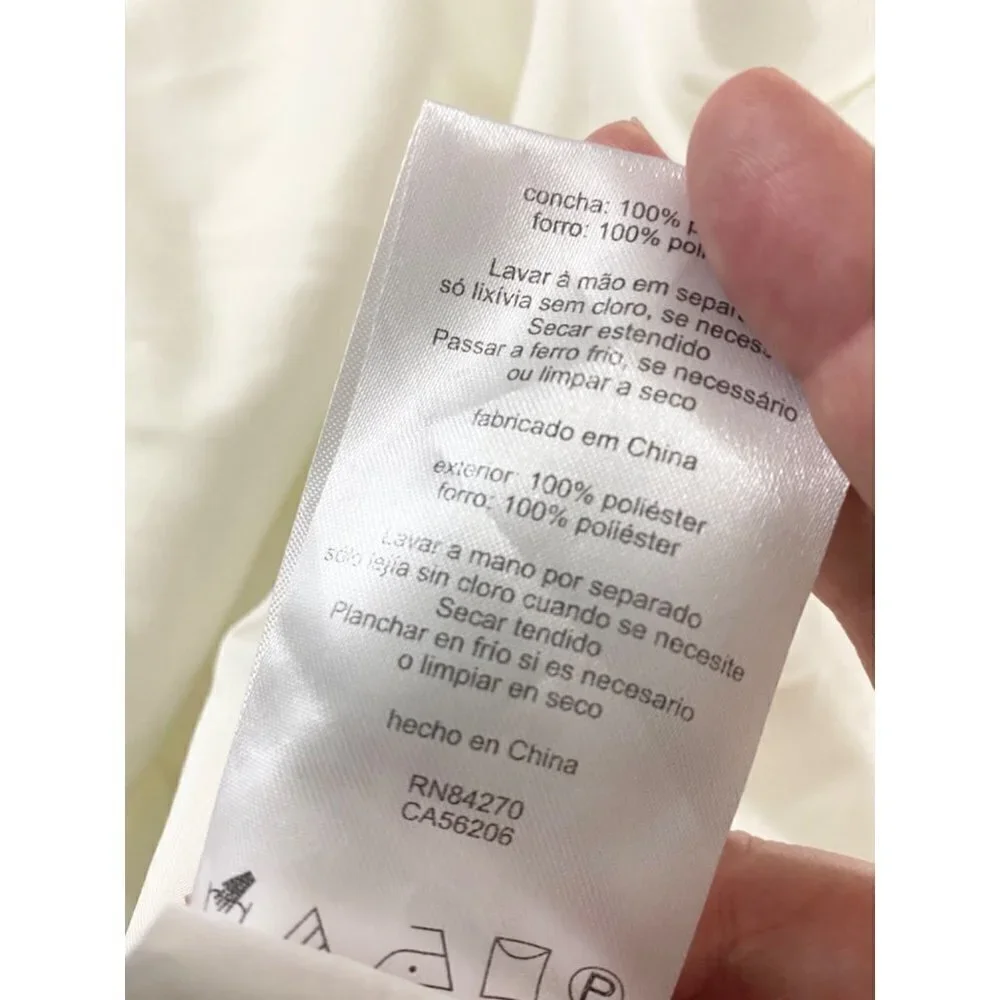 Vera Wang WHITE Women's Ivory Halter Neck Dress With Tulle Bow - 2 - Picture 15 of 15